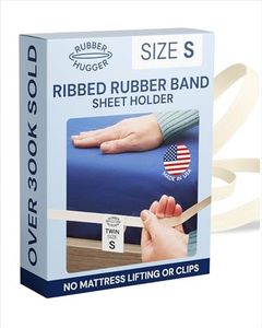 RUBBER HUGGER Elastic Sheet Holder for Adjustable Mattresses and Bedroom Accessories