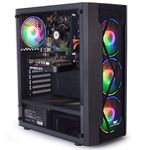 Veno Scorp Intel Core i7 2600 16GB Ram 512GB SSD 1050Ti 4GB Windows 10 Gaming PC USB 3.0 NEONZILLA ARGB FANS
