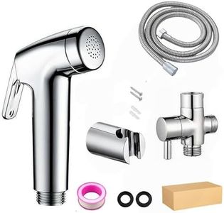 7 pcs Bidet Sprayer for Toilet Shower Head Hose Sprayer Kit Hand Kit Bidet Sprayer,Bathroom Jet Sprayer Kit Spray Attachment with Hose for Bathing Pets, Feminine Hygiene