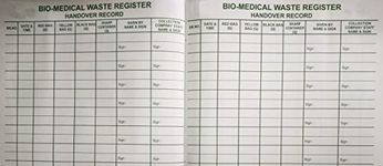 NABH Bio Medical Waste Register |