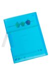 Worldone Swing Grip Binder File for Documents, PP Material to Protect Report Files & Documents from Dirt & Spills, Hold Up to 30 Sheet, Translucent Blue, Size A4, Pack of 5