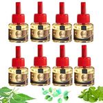 UNICA with HERBAL ACTIVES Mosquito Repellent|Unica Mosquito Repellent Refill Liquid|Combo Pack of 8