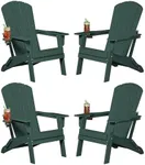 Plawdlik Folding Adirondack Chair, 