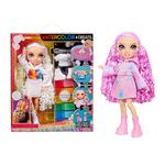 Rainbow High Watercolour & Create DIY Fashion Doll with Washable Watercolours and Tie-Dye Kit - Purple Eyes, Curled Hair, Extra Top & Shoes - Colour, Create, Play, Rinse and Repeat - Kids 4-12+ Years