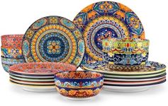 vancasso 18-Piece Dinnerware Sets,C