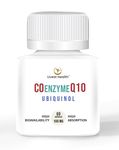 Livest Health CoQ10 Supplement 100 mg (Coenzyme Q10, Ubiquinol) High Absorption Antioxidant Heart Health 60 Capsules