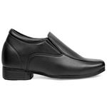 BXXY Men's 3 Inch Hidden Height Increasing Formal Wear Shoes Black