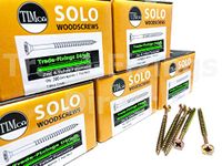 Packs of 1000-5.0 x 100mm (10 x 4") Professional TIMCO Solo Wood Screw POZI COUNTERSUNK - Free Next Working Day DELIVERY