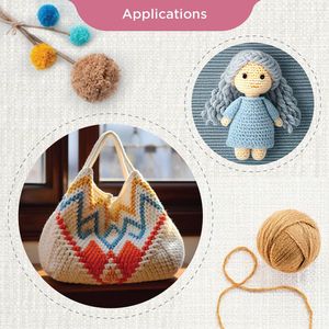 KnitPro Symfonie Tunisian Crochet Hook Set – Multisize Wood Hooks