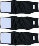 Teamoy 3 Pack Male Dog Diaper Wrap,