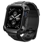 Spigen Tough Armor Pro Metal Designed for Apple Watch Series 9/8/7 45mm Durable Metal Case with Band - Black