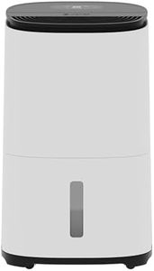 Meaco MeacoDry Arete® Two 10L Déshumidificateur et Purificateur d'Air HEPA H13, avec Application Wi-Fi Meaco, Mode Humidité Intelligente, Basse Consommation Énergétique, Garantie 5 Ans.
