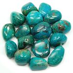 Pachamama Essentials Chrysocolla Tumbled - Healing Stone - Crystal Healing 20-25mm (5)