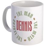 CafePress Dennis Man Myth Legend Mug 11 oz (325 ml) Ceramic Coffee Mug