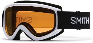 Smith Optics Cascade Classic Goggle (White Frame, Gold Lite Lens)