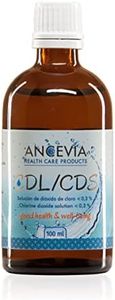 [ES] ANCEVIA - Solución de Dióxido de Cloro 0,3% (100ml) - CDS/CDL - Botella de Vidrio Ámbar - Fabricado en Alemania- Purificación de Agua para Viajes y Camping - Solución Lista para Usar -con Gotero