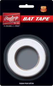 Rawlings | BAT TAPE | Baseball/Softball | 3/4" X 30" | White