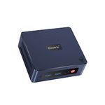 Newest 4 Cores 11th Gen Intel N5095 Beelink Mini-S Mini PC W-11 Pro, 8GB RAM 256GB SSD Gigabit Ethernet, 2.4G/ 5.0G W-F, BT4.0, Dual HDMI Business Mini Desktop Computer, HTPC