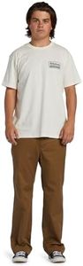 BILLABONG Men's Walled Ss T-Shirt (Pack of 1) Off-White