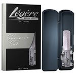 Légère Reeds - Bb Clarinet Reed, European Cut, Strength 2.50 (BBES2.50) - Premium Synthetic Woodwind Reed