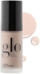 Glo Skin Beauty Luminous Liquid Foundation with SPF 18 (Alabaster) - Mineral Makeup, Improves Uneven Skin Tone, Smooths & Corrects Imperfections, Sheer to Medium Coverage, Dewy Finish