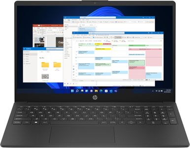 HP 15.6" Laptop – AMD Ryzen 7, 16GB RAM, 512GB SSD, FHD, Windows 11, Jet Black