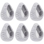 CPAP Mask Liners Compatible with AirTouch & AirFit F20 F10, Ultra Soft Mask Covers for Simplus, Reducing Redness and Irritation, Supplied by Medihealer | 6 Pack (S)