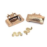 Metal Hinge Headband Connector Repair Parts Kit Compatible with Solo3 Solo 3.0 Solo 2.0 Wireless Over-Ear Headphones (Gold)