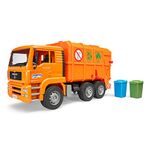 MAN TGA 41.440 Rear Loading Garbage Truck - Orange