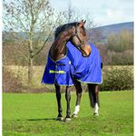 Asker 0g Horse Lightweight Standard Neck Turnout Rug - Navy Blue 6ft9