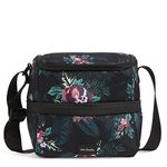 Vera Bradley 26687-15185 Iconic 4 Pc. Cosmetic Set Lunch Bag, Plastic, Rose Foliage