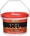 Everbuild XL Fire Cement – Ready Mixed – Resistant to Temperatures Up to 1250˚C – Buff – 2kg