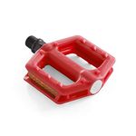 BW Youth Bicycle Pedals – Kids Sized Bike Pedals with 1/2 Spindle – Red