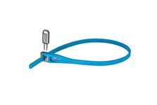 Hiplok B0001102 Z LOK Armoured Security Tie & Bike Lock, Single,Cyan