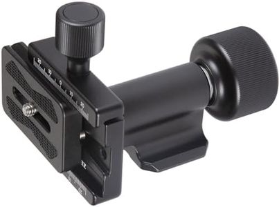 Mono Gimbal Head, Side Saddle Speed/Sports Monopod Tilt Head Arca RRS Dovetail Compatible Ideal for Long Telephoto Lenses