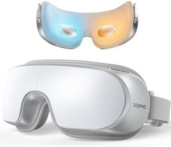 RENPHO Eyeris Thermacool Eye Massager with Heat and Cooling, Voice Control