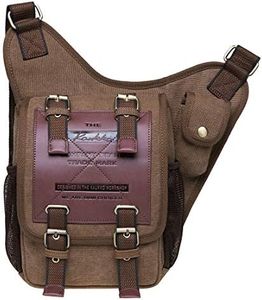 KAUKKO - Bolsillo en el pecho para hombre y mujer - Bolso bandolera, Caqui Jnl-fh-01, Taille unique, Mochila daypack