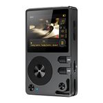 H2 HiFi MP3 Player with Bluetooth, High Resolution Bluetooth MP3 Music Player, Lossless DSD DAC FLAC, Portable Digital Audio Player with 64GB Memory Card, Support Up to 256GB