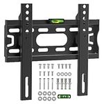 Tv Wall Bracket For 17-43 Inch, Flat Tv Wall Mount With Spirit Level, 25kg Capacity, Max Vesa: 200x200