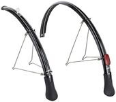 Flinger F42 Deluxe Mudguard Set, Black, 700 x 25-32c