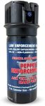 Pepper Enforcement Splatter Stream Pepper Spray, 2 oz. Flip Top - Maximum Strength 10% OC Formula - Emergency Self Defense Personal Protection & Safety (1-Pack Stream Pepper Spray)