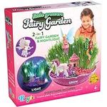 Bryte All-Inclusive My Unicorn Fairy Garden Kit with Fairy Lights & More | Grow Your Own Garden & Play | Great Birthday Gift, DIY Science Kit, STEM Activities, Arts and Crafts for Kids Aged 8-12 Years