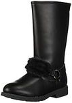 Carter's Girl's Dove Fashion Boot, Black, 5 Toddler