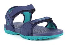 Sparx womens SS 598 | Latest, Daily Use, Stylish Floaters | Blue Sport Sandal - 7 UK (SS 598)