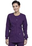 Cherokee Workwear Professionals WW340 Women's Snap Front Warm-up Jacket