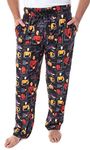 INTIMO Star Trek The Next Generation Men's Allover Character Adult Lounge Sleep Pajama Pants (2XL)