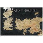 Pyramid Game of Thrones Map of Weste Wall Poster