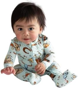 Posh Peanut Convertible Baby Sleepers - Footless Baby Pajamas with 2 Way Zipper for Easy Diaper Changes (18-24 Months) Casey