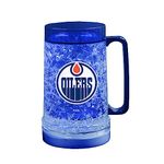 NHL Edmonton Oilers LED Light-Up Freezer Mug, 16-Ounce