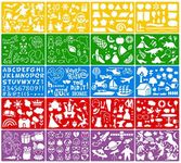 JOYAHO 20 Pieces Drawing Stencils S